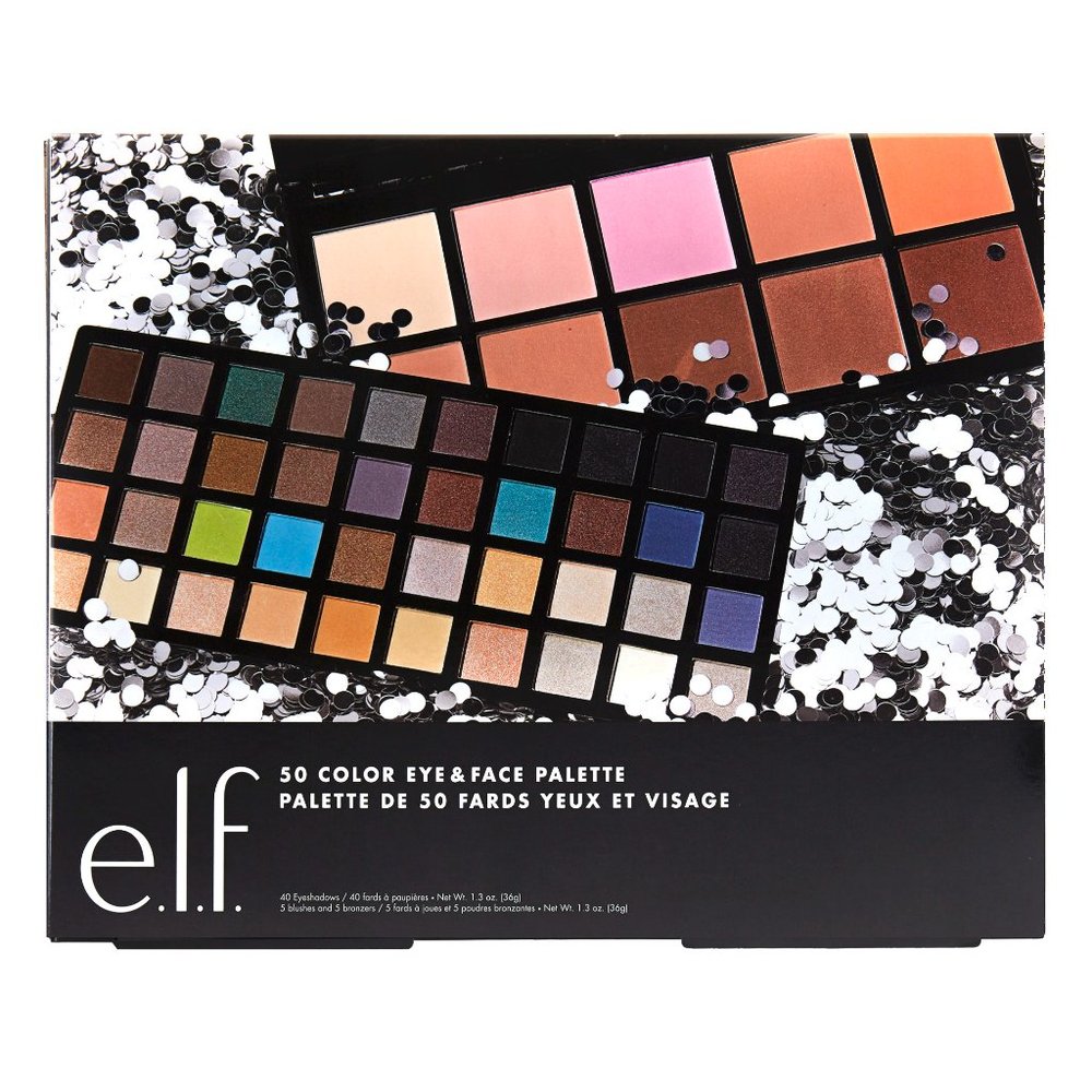 E.l.f. 50 Eye & Face Palette 50 Color Makeup